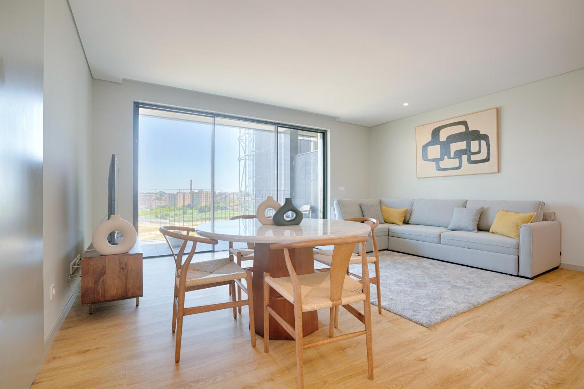 Apartament Brand New Luxurious Ap T2 - Amazing View- With Garage Vila Nova de Gaia Zewnętrze zdjęcie